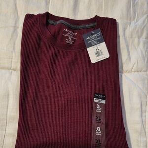 Architect Deep Red Men's Crewneck Sweater XL